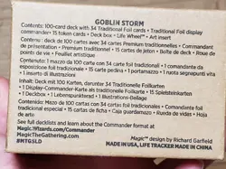 SEALED MTG Secret Lair Commander Deck Goblin Storm On Hand to ship! NEW - Image 3