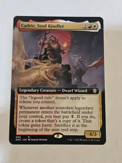 Cadric, Soul Kindler (Extended Art) Commander: Dominaria United Regular - Image 1