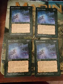 Fallen Empires MTG Playset Hymn to Tourach (Susan Van Camp) Magic - Image 1