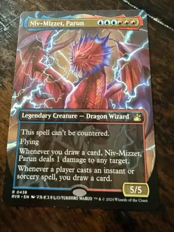 MtG Ravnica Remaster Anime Borderless Niv-Mizzet Parun 0438 - Image 1