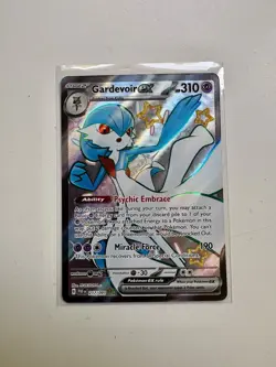 Gardevoir ex 217/091 Shiny Ultra Rare Paldean Fates Pokemon - Image 1