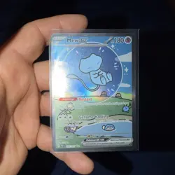 Pokemon TCG Mew EX 232/091 Sv: Paldean Fates Bubble Mew - Image 1