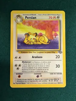 Persian 42/64 Pokemon Spanish Jungle - Image 1