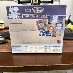 Chilling Reign Shadow Rider ETB Elite Trainer Box factory Sealed Pokemon - Image 4