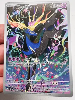 Xerneas 091/086 Illustration Rare (IR) - Pokemon TCG Chaos Rising - NM - Image 1
