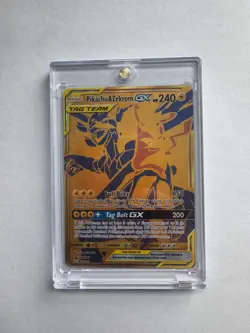 Pokemon Black Star Promo #SM248 Pikachu & Zekrom GX Tag Team - NM - Raw - Image 1