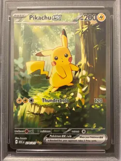 2026 Pokemon Asc En-Ascended Heroes 276 Pikachu Ex SIR PSA 9 - Image 3