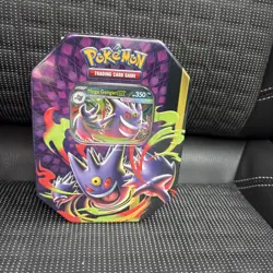 Pokemon TCG Mega Gengar Moonlit Tin Brand New & Factory Sealed - Image 1