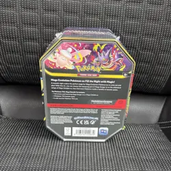 Pokemon TCG Mega Gengar Moonlit Tin Brand New & Factory Sealed - Image 2