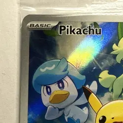 Pokemon Pikachu #027 SV Sealed Promo Paldea Evolved - Image 2