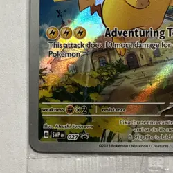 Pokemon Pikachu #027 SV Sealed Promo Paldea Evolved - Image 5