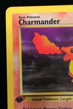 Pokemon TCG Team Rockets Charmander 1st Edition - Image 3