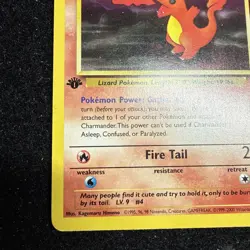 Pokemon Charmander 50/82 Team Rocket 1st Edition Common WOTC English - Image 4