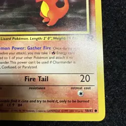 Pokemon Charmander 50/82 Team Rocket 1st Edition Common WOTC English - Image 5