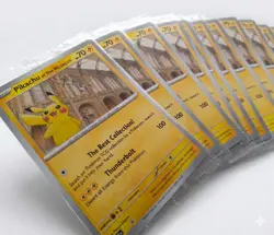 x10 Pokemon Pikachu at the Museum Cards ~ Sealed ~ Free Worldwide Delivery! 🌎⚡ - Image 1