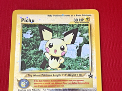 Pokemon card Pokemon Black Star Promo HOLO PICHU #35 - Image 4