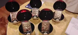 Lot of 5 1999 BK Pokemon 23K Gold Plated Cards with Pikachu, Mewtwo And 3 Others - Image 1