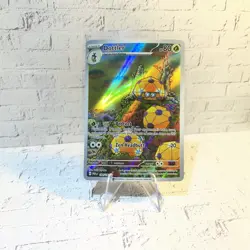 Pokemon TCG Dottler Paradox Rift 184/182 Holo Illustration Rare Card - Image 1