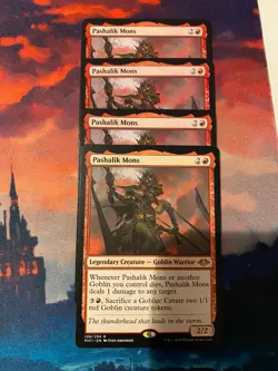 MTG Modern Horizons 1 Pashalik Mons x 4 - Image 1