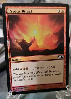 Pyretic Ritual FOIL MTG Magic Mystery Boosters English NM-Mint - Image 2