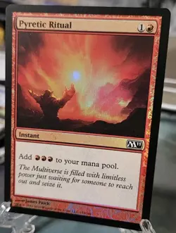 Pyretic Ritual FOIL MTG Magic Mystery Boosters English NM-Mint - Image 3