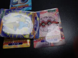 Pokemon Bandai Waterproof Bathroom Menko Card x4 Dratini Meowth etc #5654 - Image 3