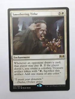 MTG Smothering Tithe (RNA) Ravnica Allegiance Regular Rare 022/259 - Image 1