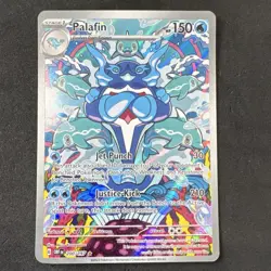 Pokemon TCG Palafin 200/197 SV03 Obsidian Flames Illustration Rare Holo 150HP - Image 1
