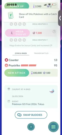 Pokemon Go Legendary Shiny Mewtwo - Image 2