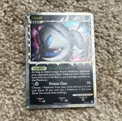 Nintendo Pokemon TCG Absol 91/102 Triumphant Holo Rare Basic 80 HP 2010 EN - Image 1
