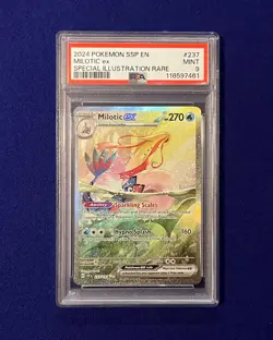PSA 9 Milotic ex #237 Surging Sparks 2024 Pokemon GEM MINT - Image 1
