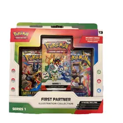 Pokemon First Partner Illustration Collection Series 1 Sealed - Image 1