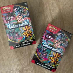 Pokemon Chaos Rising Booster Bundle (6 Booster Packs) X2 - New & Sealed ✅🚚 - Image 1
