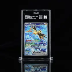 Zapdos EX 202/165 Sir Holo Scarlet & Violet 151 Pokemon TCG TAG 10 - Image 1