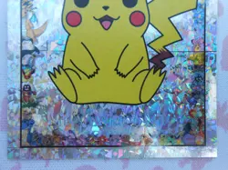 PIKACHU #S01 - STICKER MERLIN COLLECTION 1999 - CARTE POKEMON - TRES BON ETAT - Image 3