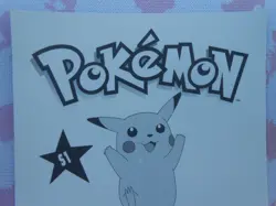 PIKACHU #S01 - STICKER MERLIN COLLECTION 1999 - CARTE POKEMON - TRES BON ETAT - Image 5