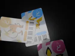 Pokemon Music Musical Note Card 2015 x3 Pikachu Pichu Raichu #3564 - Image 4