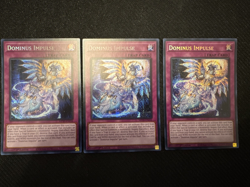FAST Shipping 3x Dominus Impulse MP25-EN116 NM YUGIOH secret - Image 1