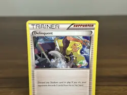 Delinquent Trainer 98a/122 Alternate Art Holo Promo Pokemon Card - Image 2
