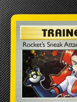 2000 POKEMON TEAM ROCKET ROCKET'S SNEAK ATTACK RARE HOLO CARD 16/82 -LP - Image 2
