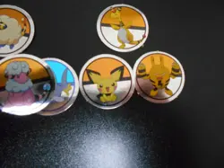 Pokemon Magazine Promo Ginpika Himitsu Card x7 Pichu Ampharous etc #3001 - Image 4