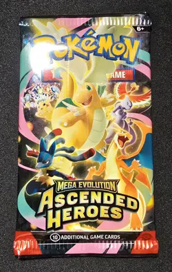 Pokemon TCG Ascended Heroes Booster Pack - Brand New Factory Sealed - Image 1