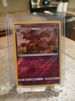 Pokemon TCG Nidoking 59/181 Team Up Reverse Holo Rare (LP) - Image 1