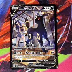 Pokemon Umbreon V TG22/TG30 Holo Brilliant Stars Trainer Gallery Pokemon NM - Image 1