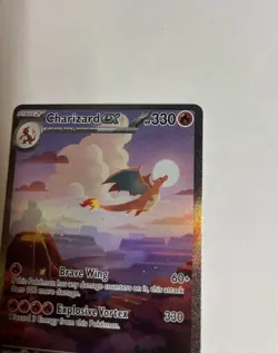 Charizard ex 199/165 Special Illustration Rare 151 Pokemon English NM - Image 5