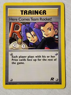 NM Here Comes Team Rocket! - Non-Holo #71 Team Rocket Pokemon TCG - Image 1