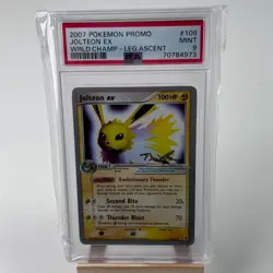 Pokemon PSA 9 2007 POKEMON WORLD CHAMPIONSHIPS PROMO #109 JOLTEON EX LEG ASCENT - Image 1