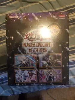 Yu-Gi-Oh 2022 Magnificent Mavens Holiday Box Display Sealed - Image 1