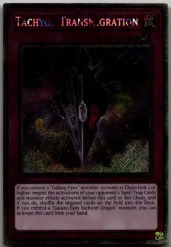 Tachyon Transmigration (Platinum Secret Rare) Platinum Secret Rare Quarter Centu - Image 1