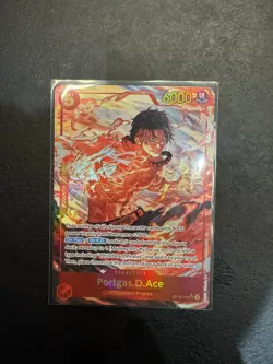 OP16-118 Portgas.D.Ace Sec Alt Art The Time To Battle One Piece TCG English Card - Image 1